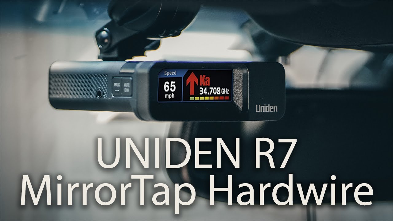 Ultimate Radar Detector Install - Uniden R7 & Mirrortap on Lexus GS350