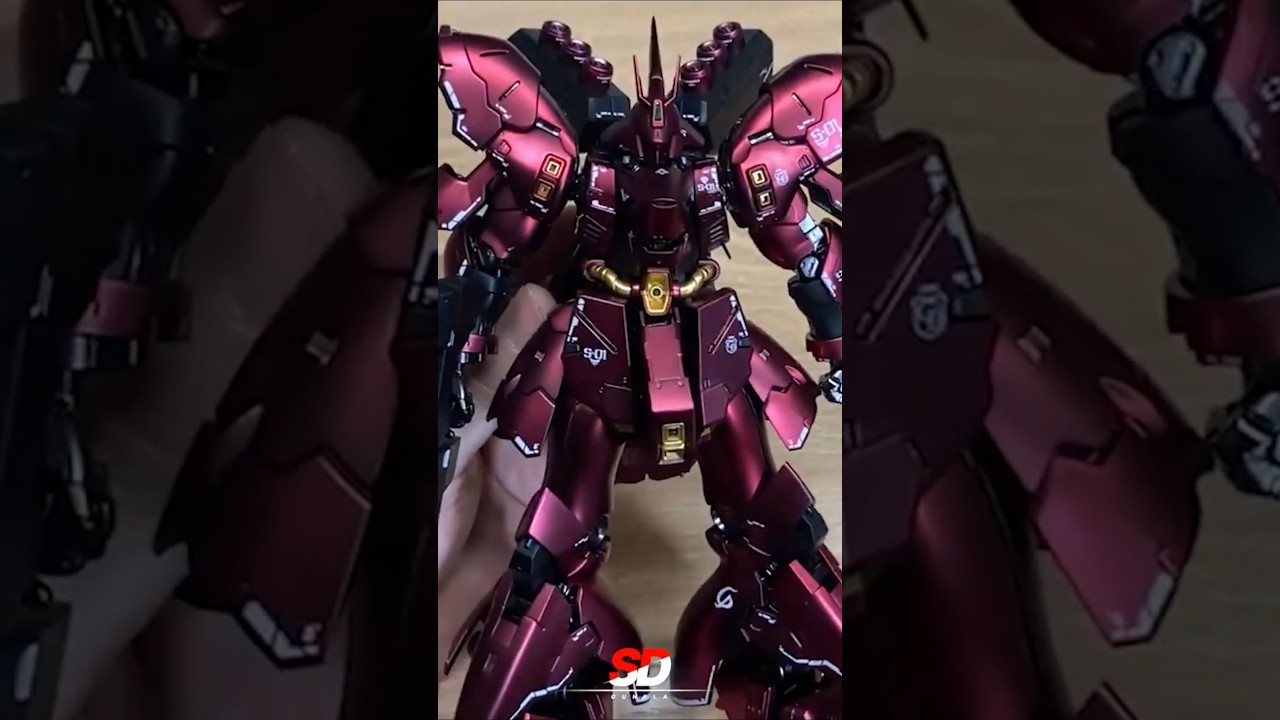 RG Sazabi Painted Build | Candy Paint with Velvet Matte Finish