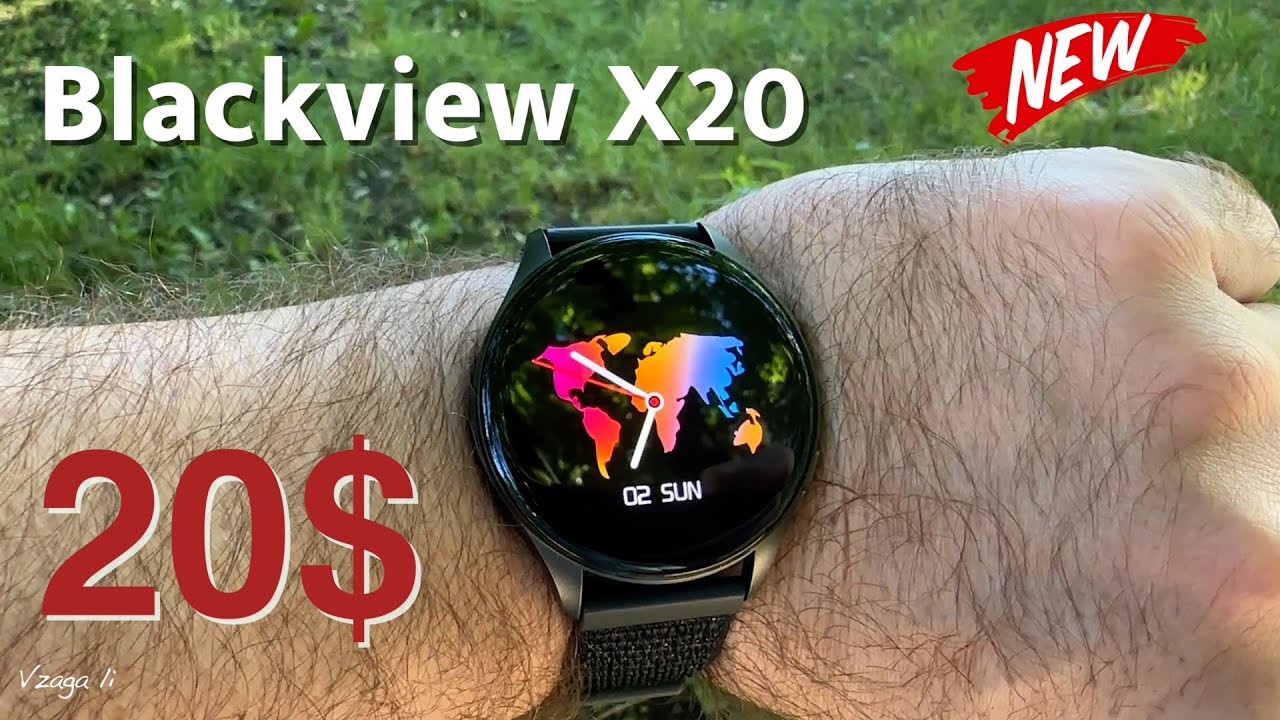 НОВИНКА 2024! Смартчасы Blackview X20. Лучшие по ЦЕНА / КАЧЕСТВО.