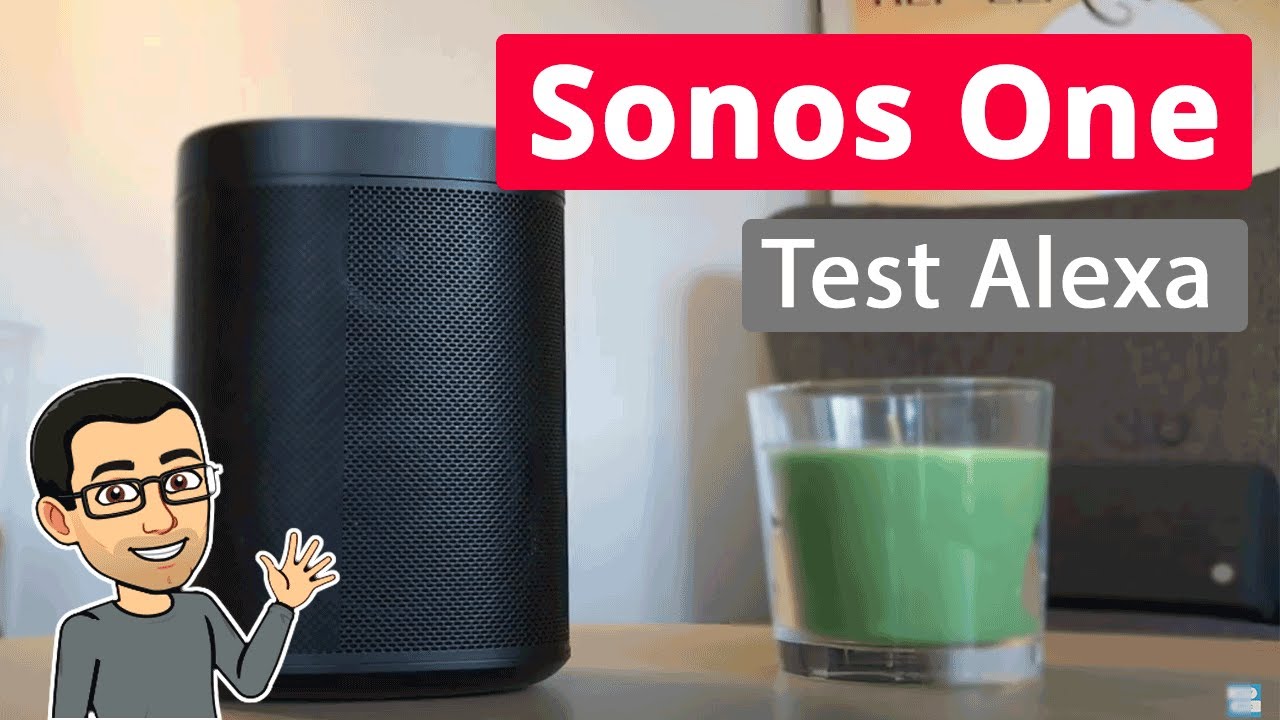 Test de l'assistant vocal Alexa sur l'enceinte Sonos One