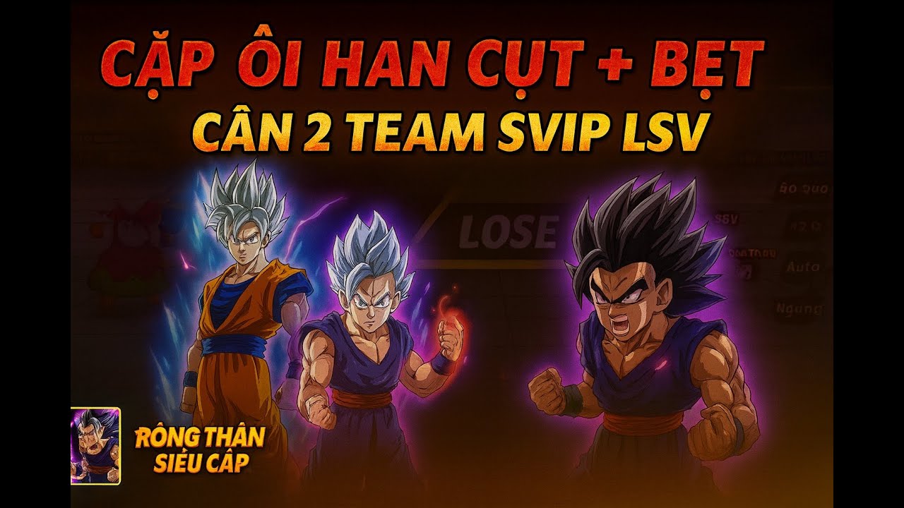 Comback RTSC: 2 &ocirc;ng ch&aacute;u han Bẹt v&agrave; Cụt c&acirc;n 2 team SVIP LSV.