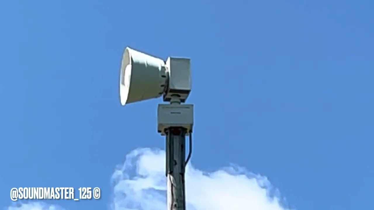 Federal Signal 2001-SRN*DC | Siren Test | 7-1-25