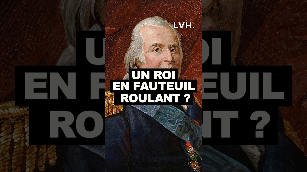 Tu savais pour notre ROI en FAUTEUIL ROULANT ? #histoire