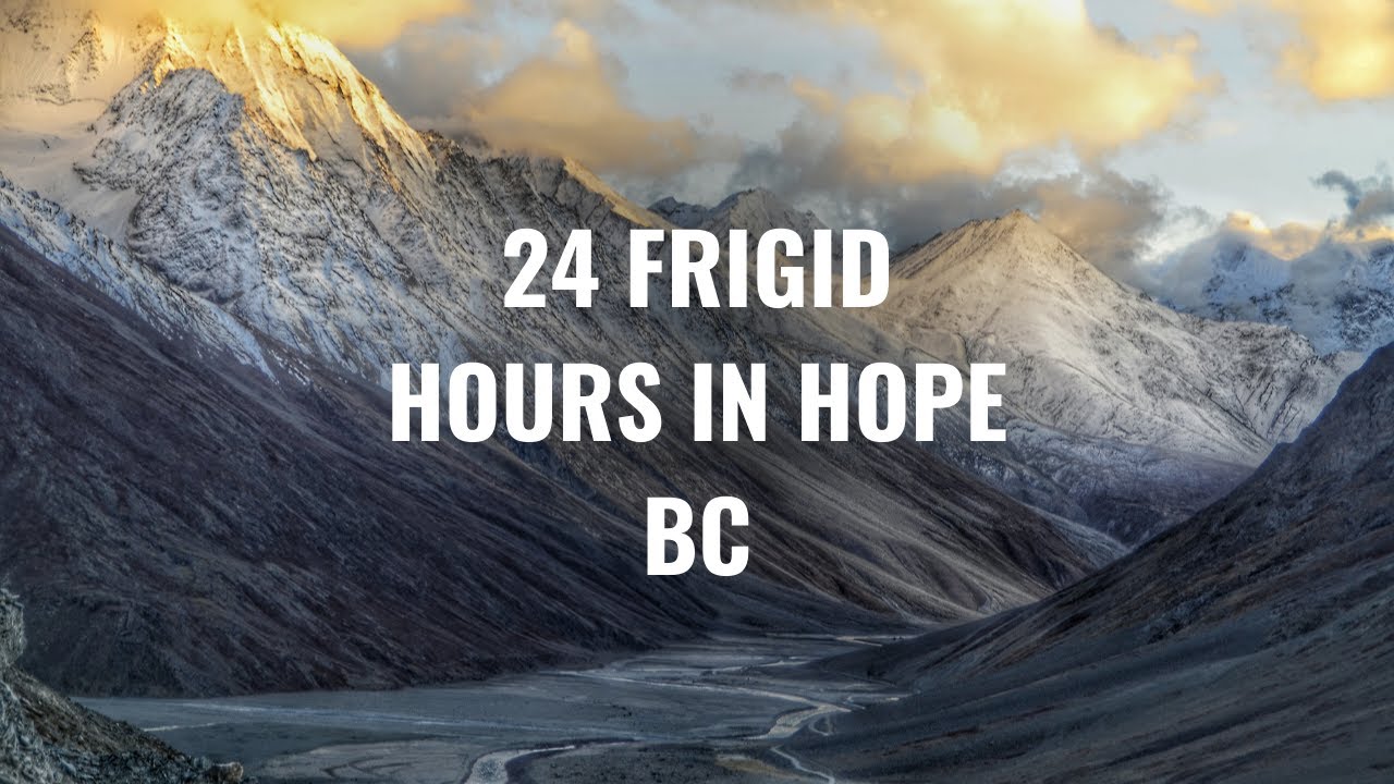 24 Hour Road Trip - Abandoned Gas Station Sleep Spot In Hope BC