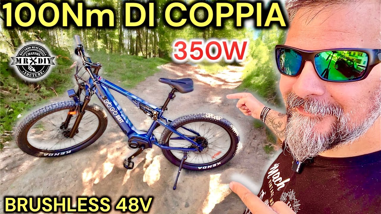 WOW! 100Nm e 350W. Sensore di coppia con motore centrale. Ho provato la bici elettrica GOGOBEST GM27