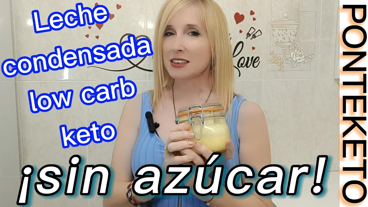 #PONTEKETO💪🏼CON ESTA LECHE 🥛 CONDENSADA #LOWCARB SIN #AZÚCAR Y CON SÓLO 3 INGREDIENTES