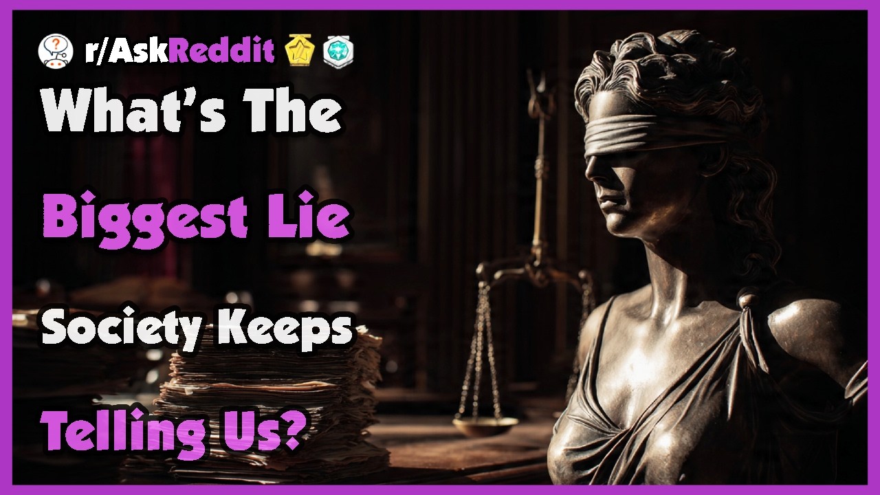 What’s The Biggest Lie Society Keeps Telling Us?