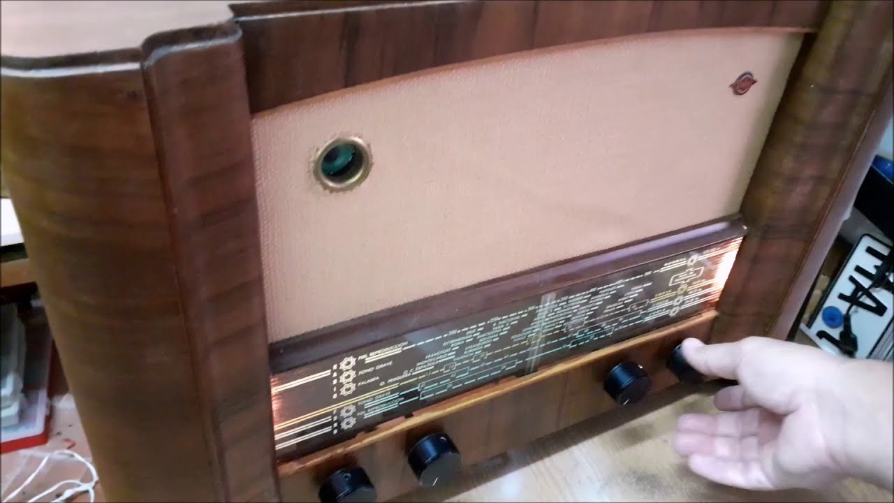 recepción de bluetooth en radio antigua de válvulas