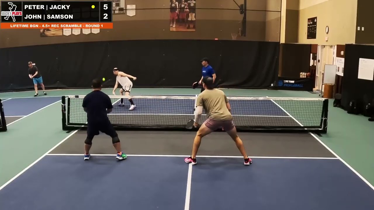 4.5+ | 12 Person Scramble | Rd1 Jacky/Peter vs Samson/John - 1/24/26
