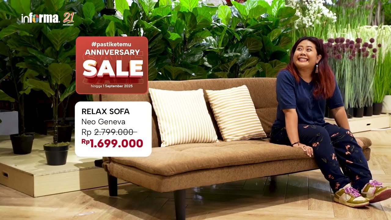 Sofa Nyaman Buatan Lokal, #pastiketemu di INFORMA!