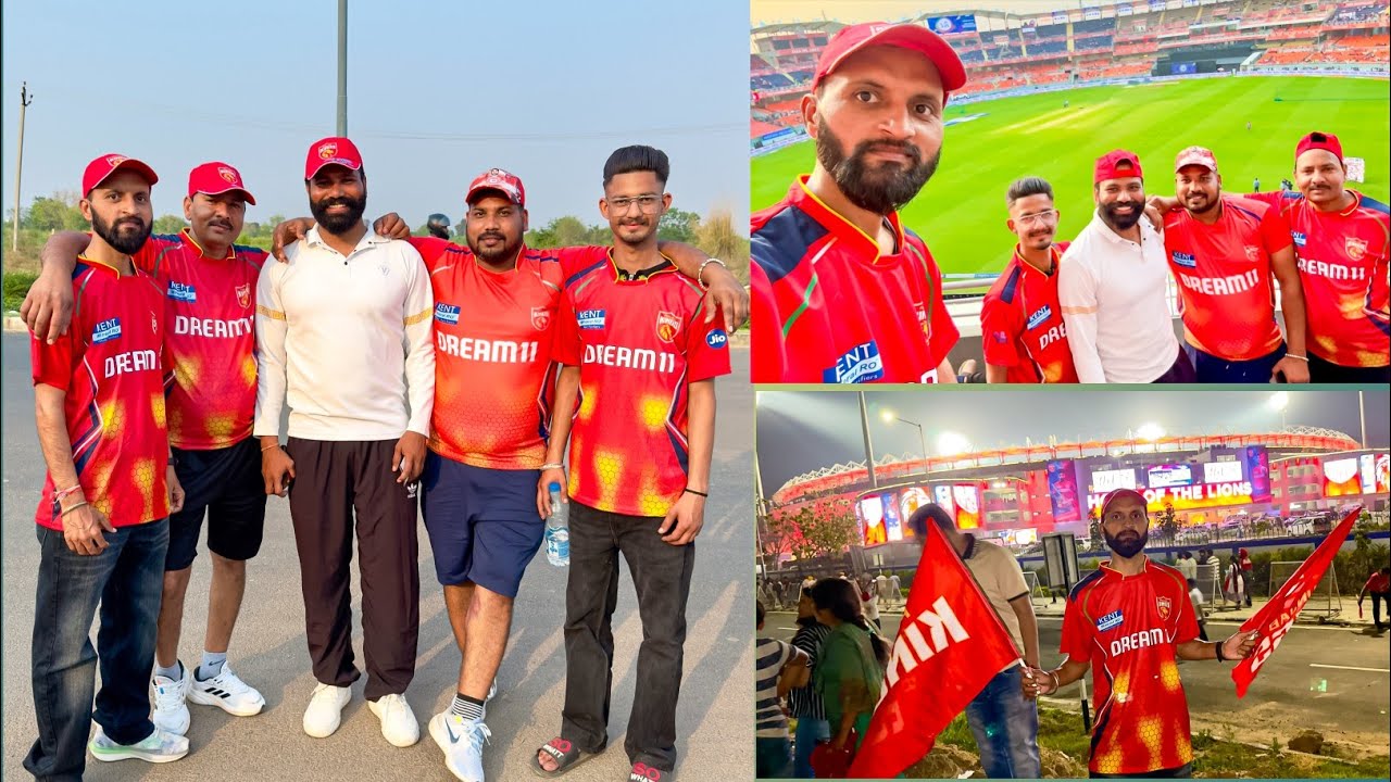 PBKS TAKES ON KKR IN EPIC 2025 IPL SHOWDOWN! | New PCA Stadium Mullanpur Chandigarh | Manish YT Vlog