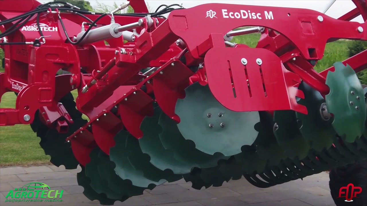 AGROTECH munkában FOP 3m és 4 m tárcsával