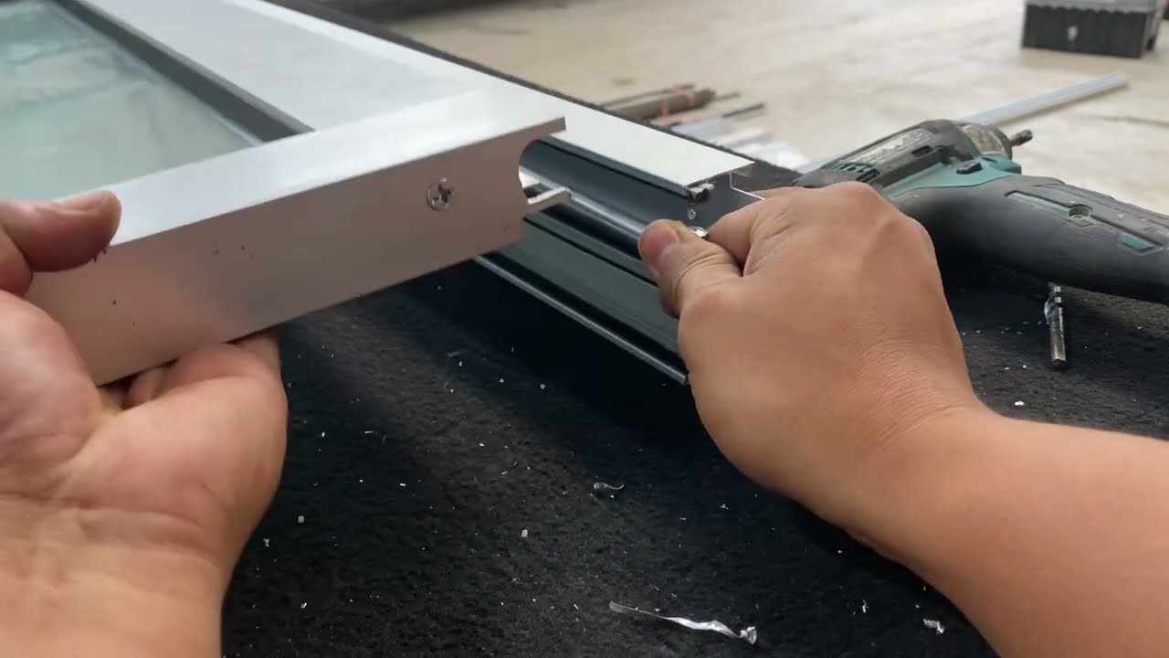 🔴Cómo instalar los balancines para ventana de guillotina de aluminio 3” Manera FÁCIL