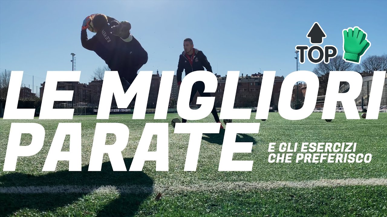 🧤⚽​ ​ ALLENAMENTO PORTIERI 🔝​ LE MIGLIORI PARATE E GLI ESERCIZI CHE PREFERISCO 🔈​ Real Audio