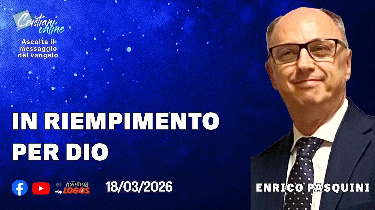 IN RIEMPIMENTO PER DIO -  Enrico Pasquini Ore 19:30