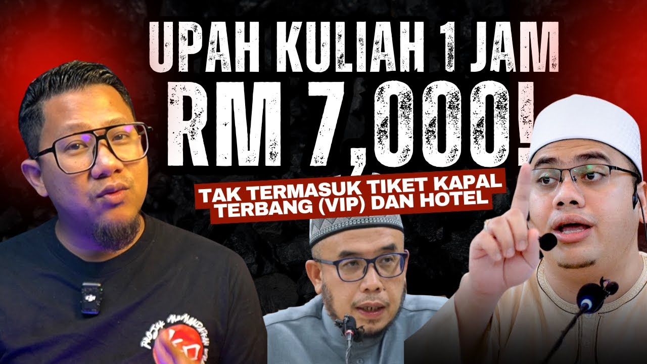 Ustaz Ambil Duit Derma Masjid Untuk Hotel, Flight dan Upah! Scammer Agama Kutip Derma Tak Terkawal?!