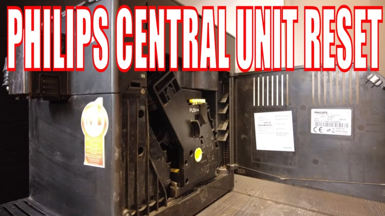 Philips central unit reset tutorial