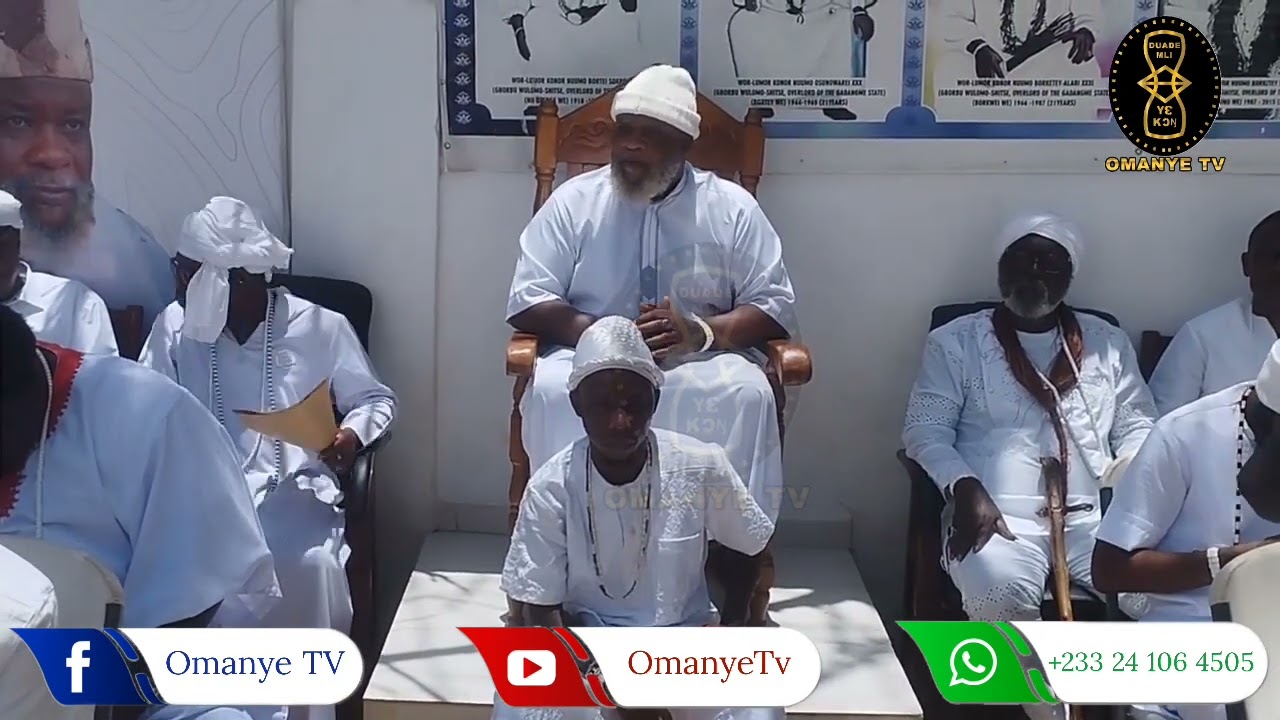 Gborbu Wulomo decree on the ban of funeral activities
