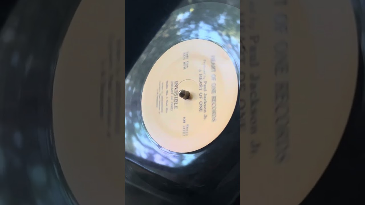 Private 80’s electro funk soul boogie 12” Heart of One “Invisible” radio mix