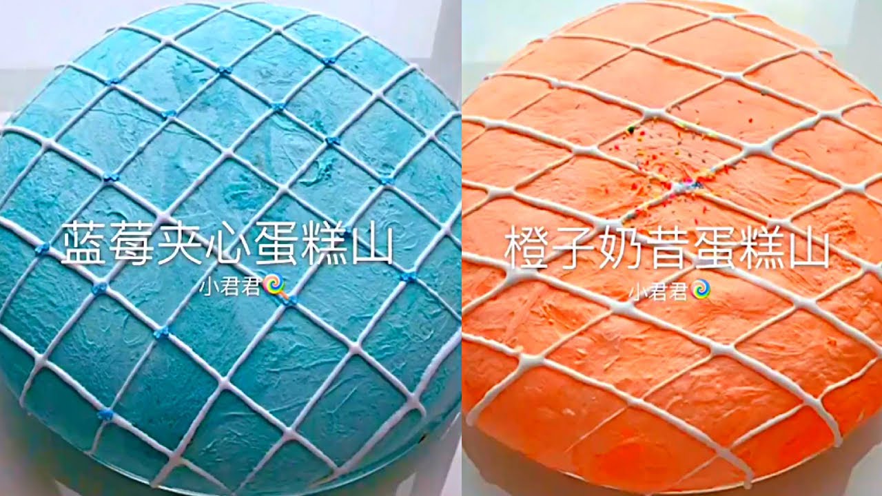 Softer iceberg slime - most satisfying slime ASMR video compilation