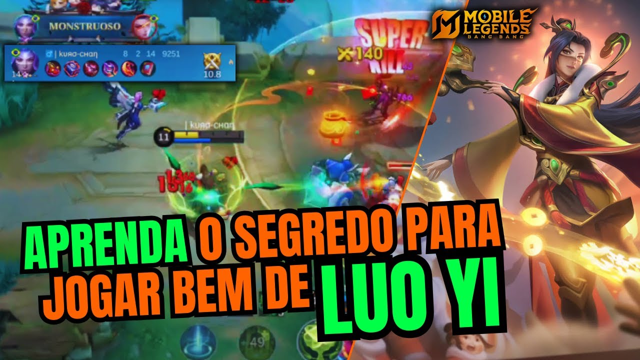 LUO YI NÃO É META, MAS TEM UM DOS MELHORES DANO EM ÁREA DO JOGO (E É UMA DELÍCIA DE JOGAR KKKKK)