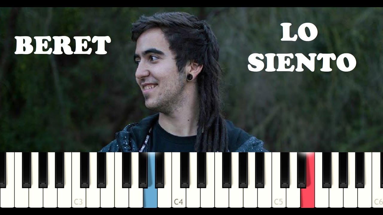 Beret - Lo Siento (Piano Tutorial)
