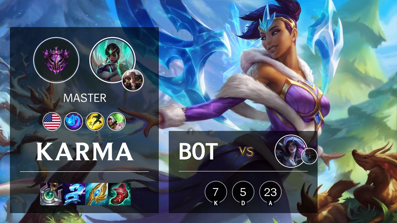 Karma Bot vs Kai'Sa - NA Master Patch 11.2
