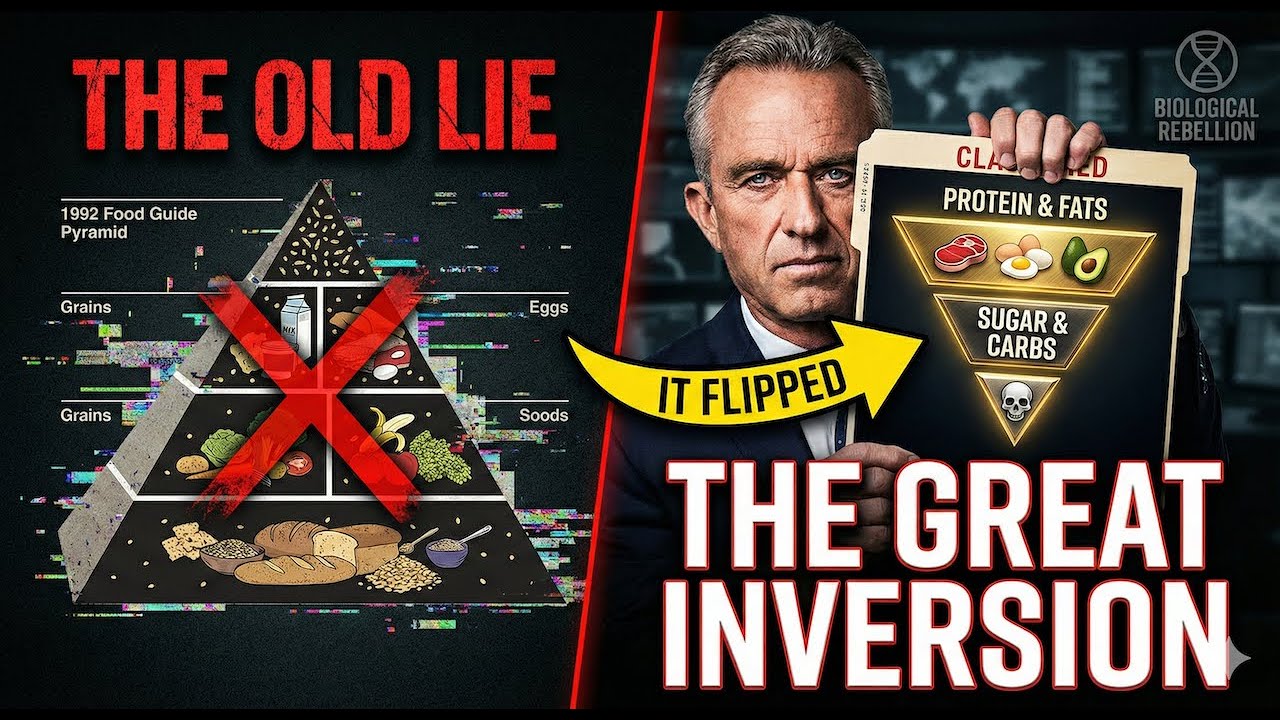 RFK Jr FLIPPED the Food Pyramid (The 7 Biggest Changes You Need to Know)