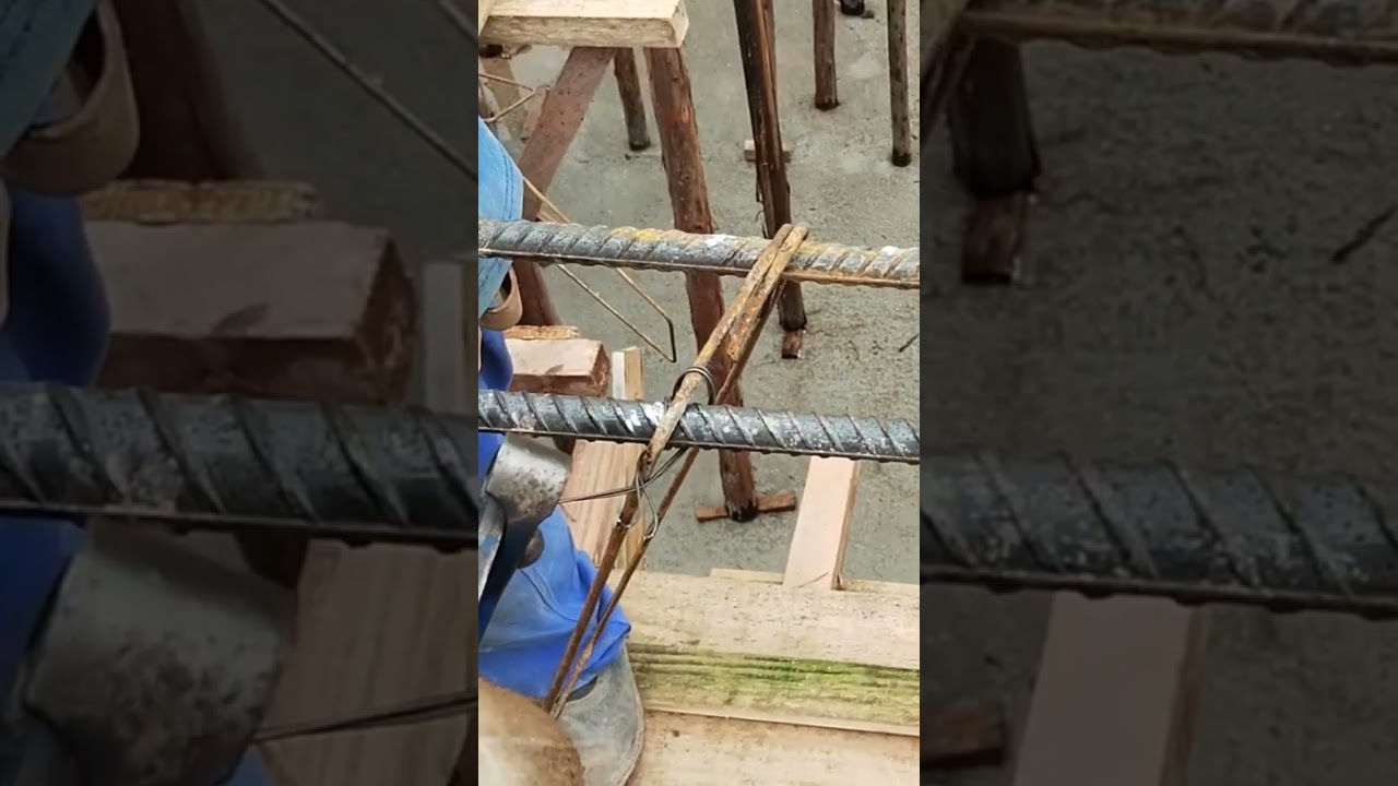 COMO FAZER O N&Oacute; CERTO NA FERRAGEM #constru&ccedil;&atilde;ocivil ##armador #engenhariacivil #carpinteiro #shorts