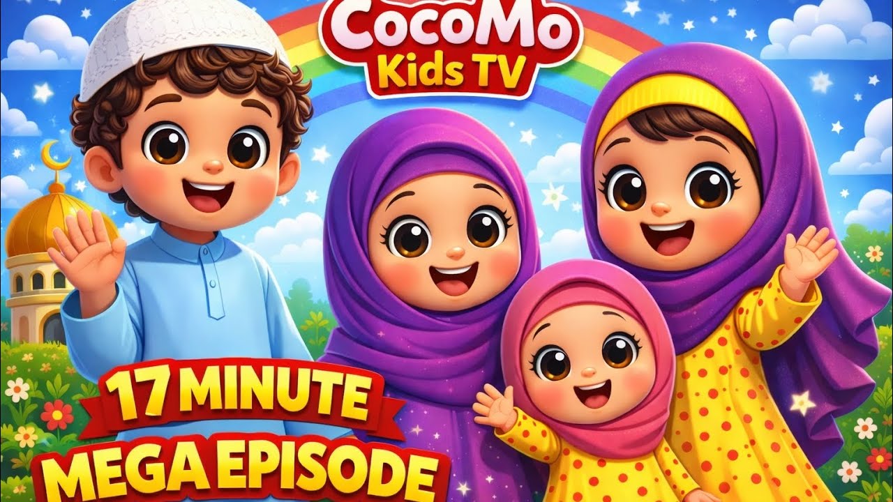 CocoMo Kids TV | 17 Minutes Mega Episode | Non-Stop Kids Rhymes | Made for Kids
