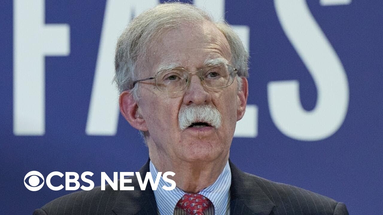 Trump calls former adviser John Bolton a 