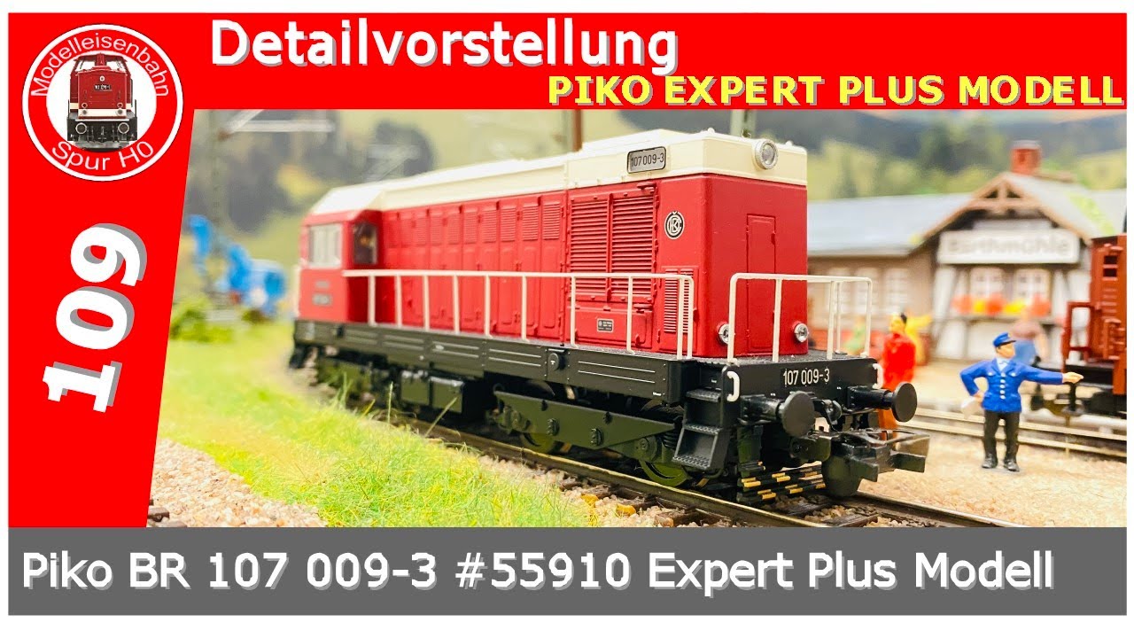 Piko BR 107 009-3 #55910 Expert Plus Modell DCC Sound Digitalkupplung Vorstellung