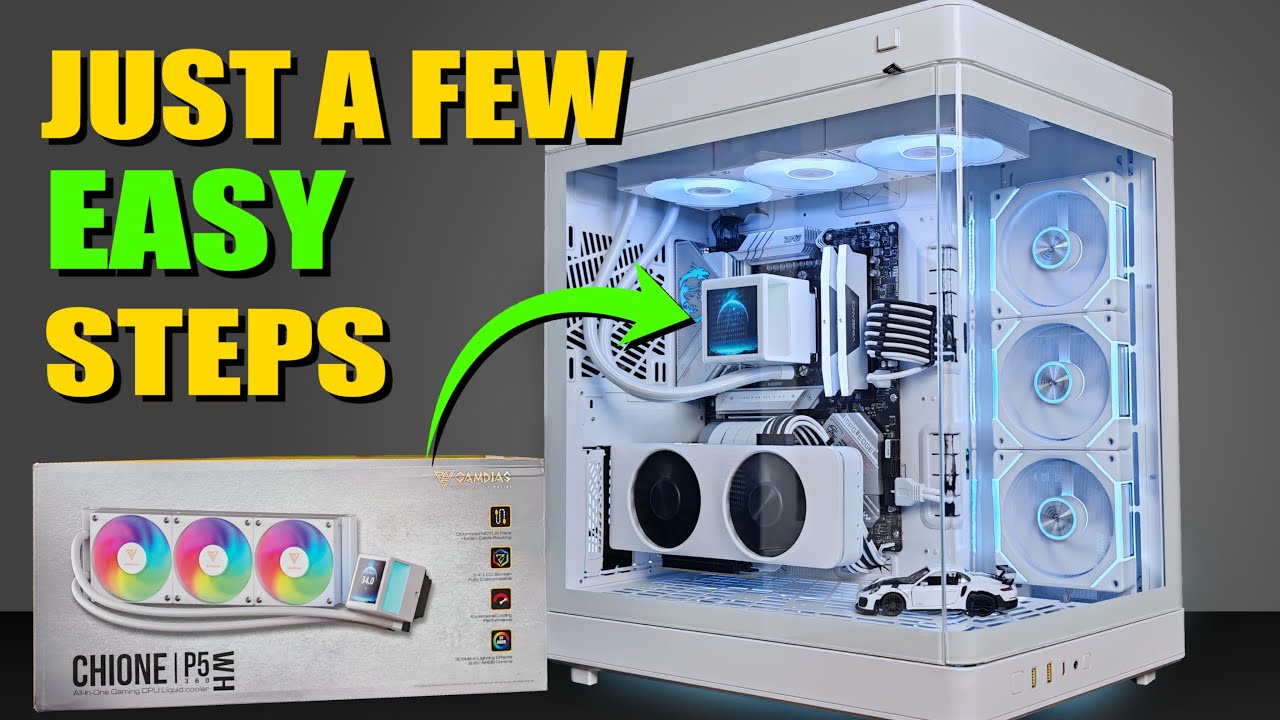 How To Install Gamdias Chione P5 CPU Cooler AIO