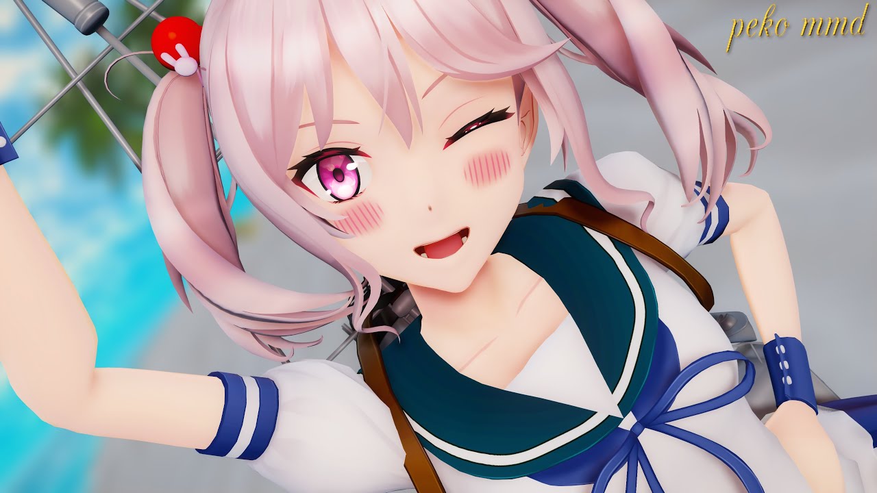 【MMD艦これ】漣で「すーぱー☆あふぇくしょん /Super☆Affection」【4K】
