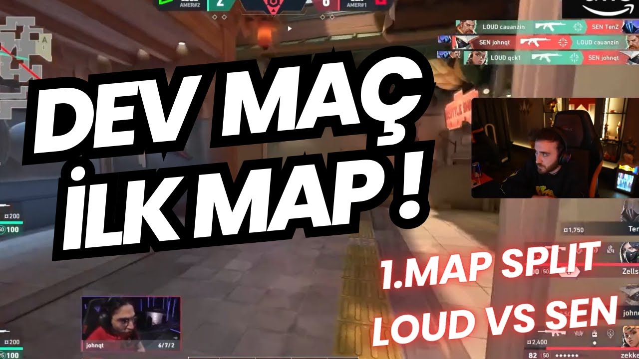 FERİT GÖZÜNDEN LOUD VS SEN PLAYOFF DEV MAÇ İLK MAP SPLIT MASTERS MADRID VALORANT
