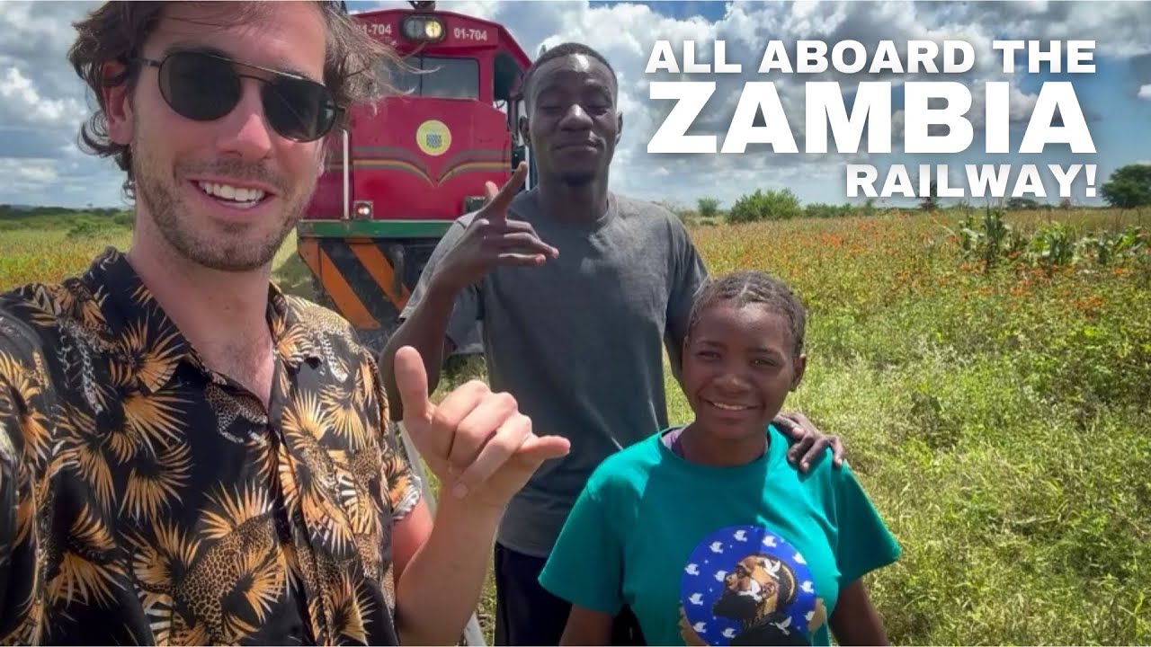 Zambia Railway Passenger Train Tour | 15-Hour Adventure to Lusaka with a RARE Railway Event.