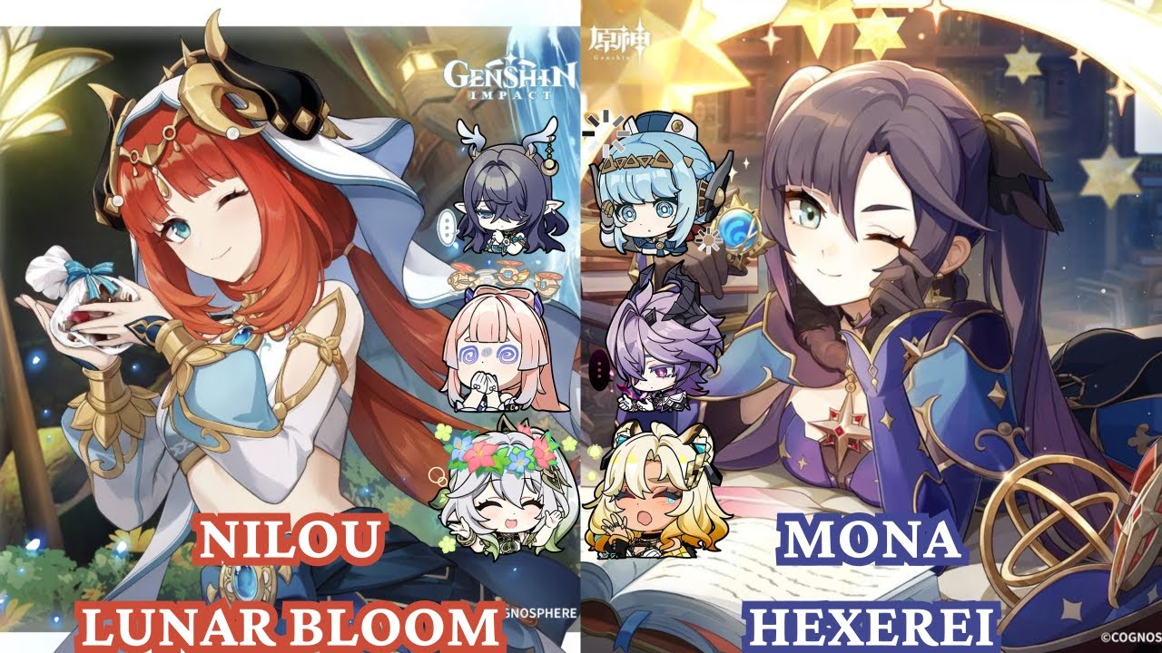 NILOU Lunar Bloom & MONA Hexerei | La Hoàn Luna IV