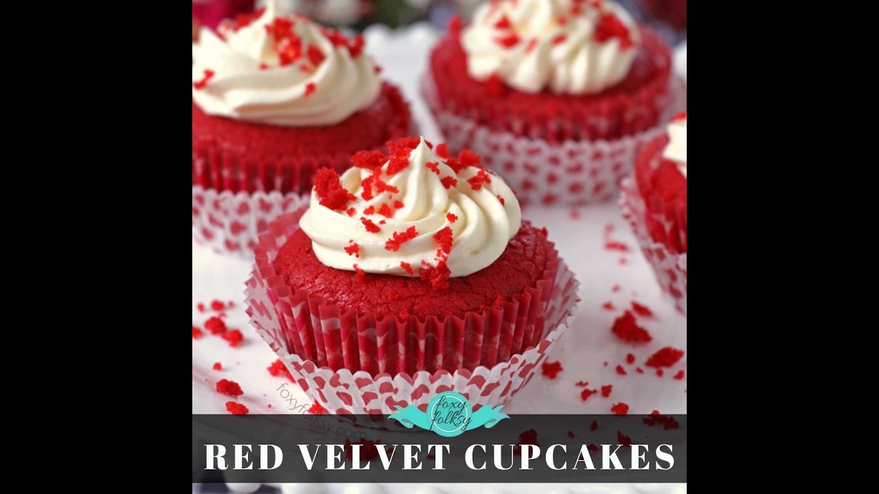 Red Velvet Cupcakes Recipe  Moist, Velvety & Perfect for Valentine’s
