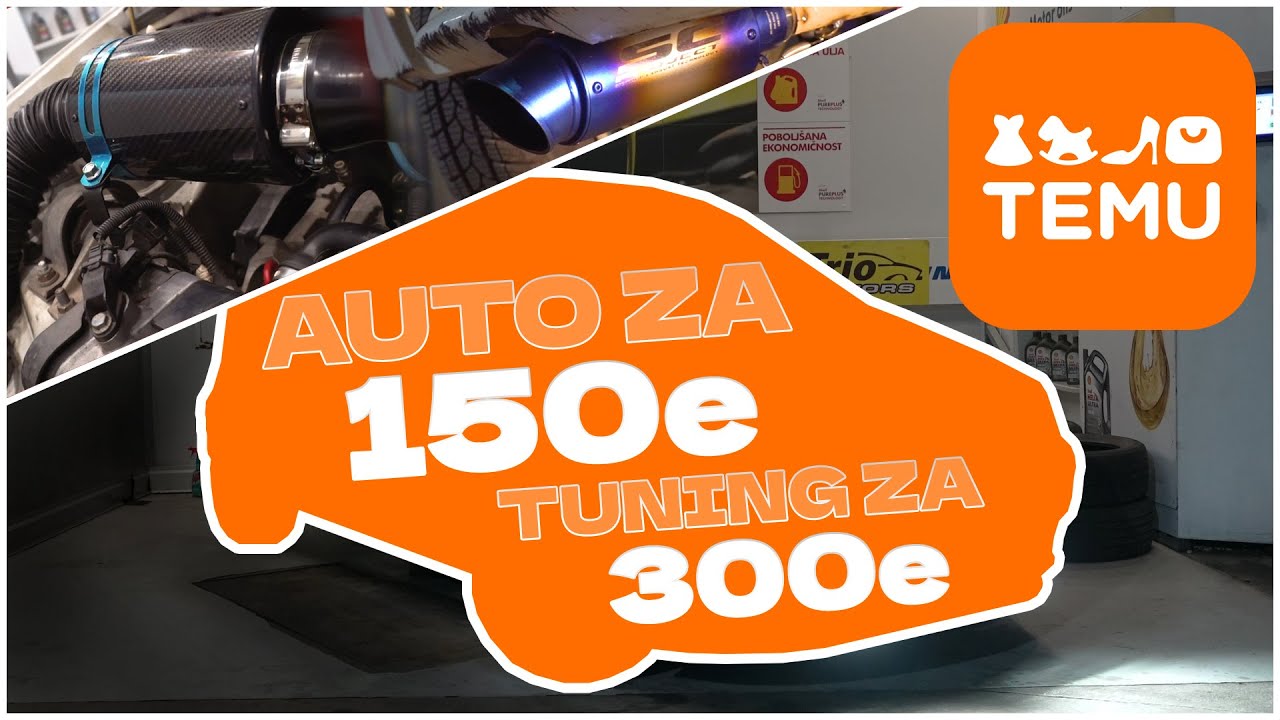 Tuning automobila za 30.000 dinara? TEMU Tuning! | Carbon i titanijum Fiat Punto tuning!