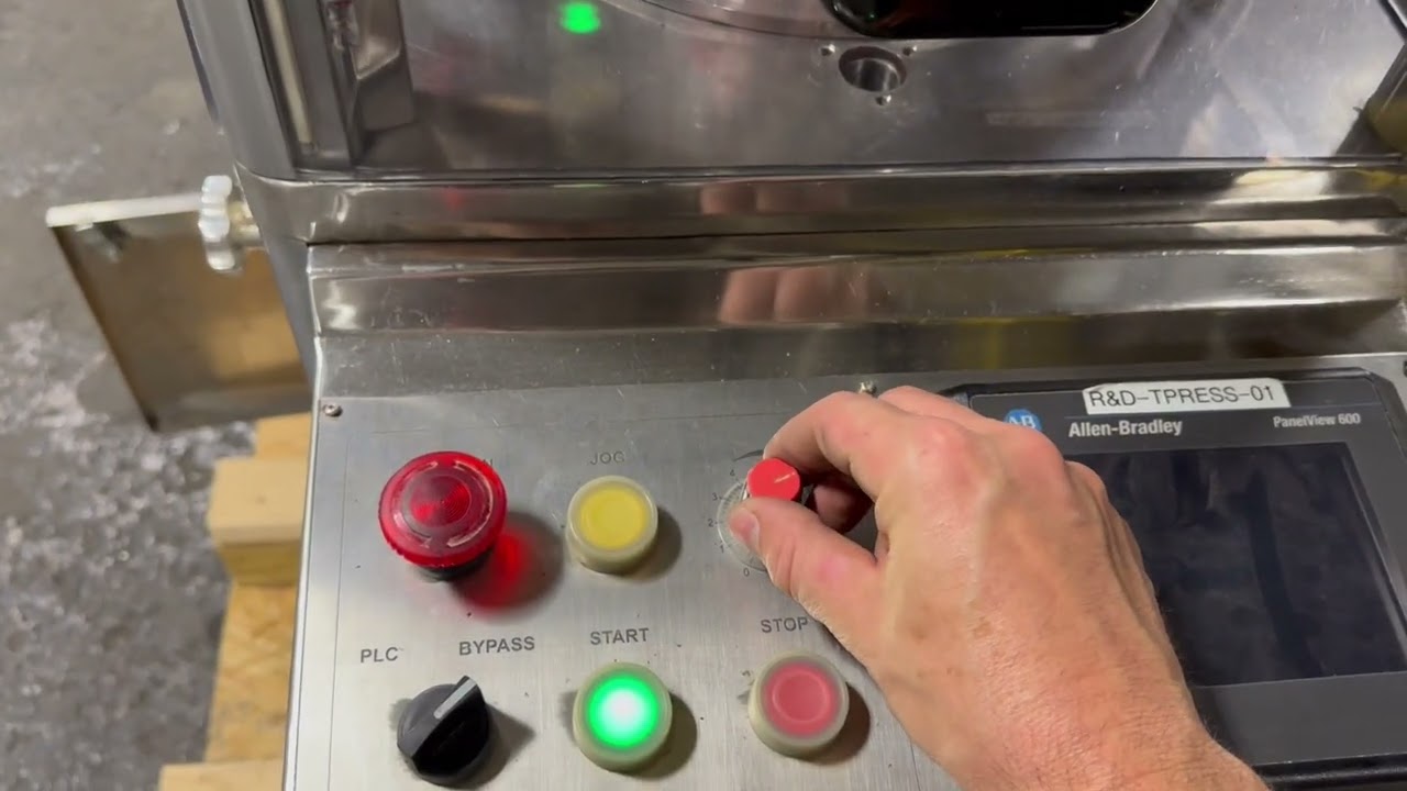 FEC# 4047-2 - Parle-Elizabeth EP 200 R&D Tablet Press, 10 Station