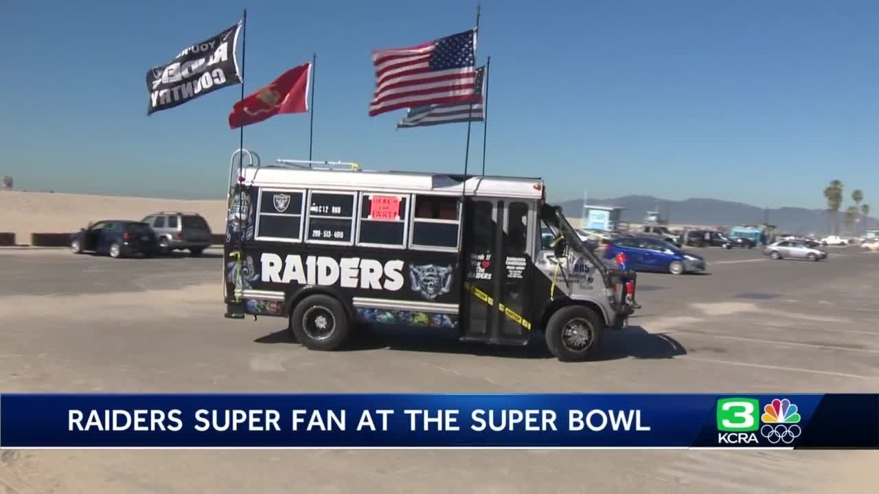 How a Raiders superfan landed Super Bowl LVI tickets