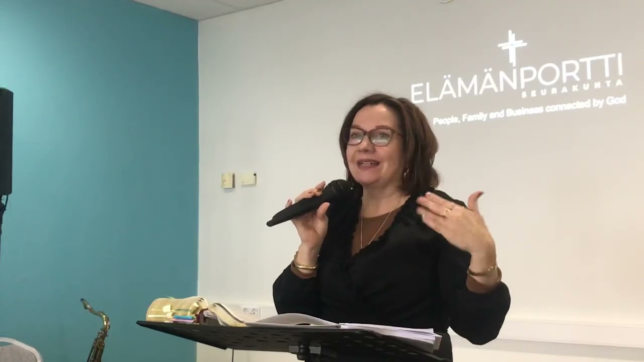Jumalan läsnäolo keskellämme. Eva Blom