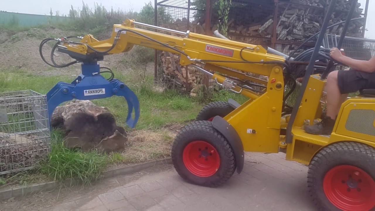knikmops 130TE wood clamp, houtklem, holzgreifer, grappin a bois