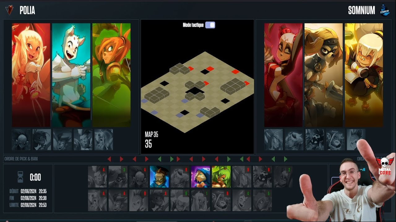 🏆 DOFUS GOLD LEAGUE 🏆| POLIA vs SOMNIUM | Match 1/2