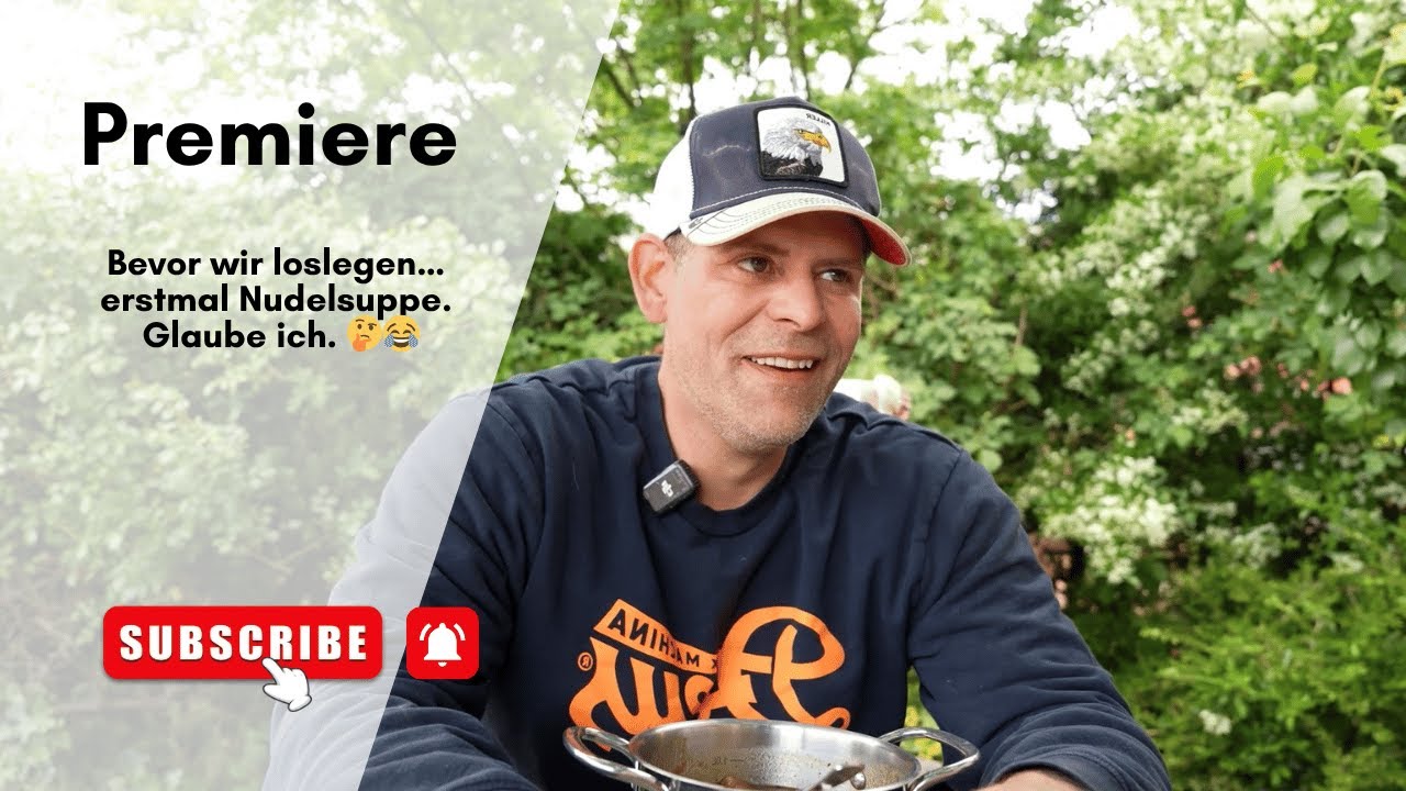 Erst mal 'ne Nudelsuppe – oder wie das Zeug heißt 😂🍜