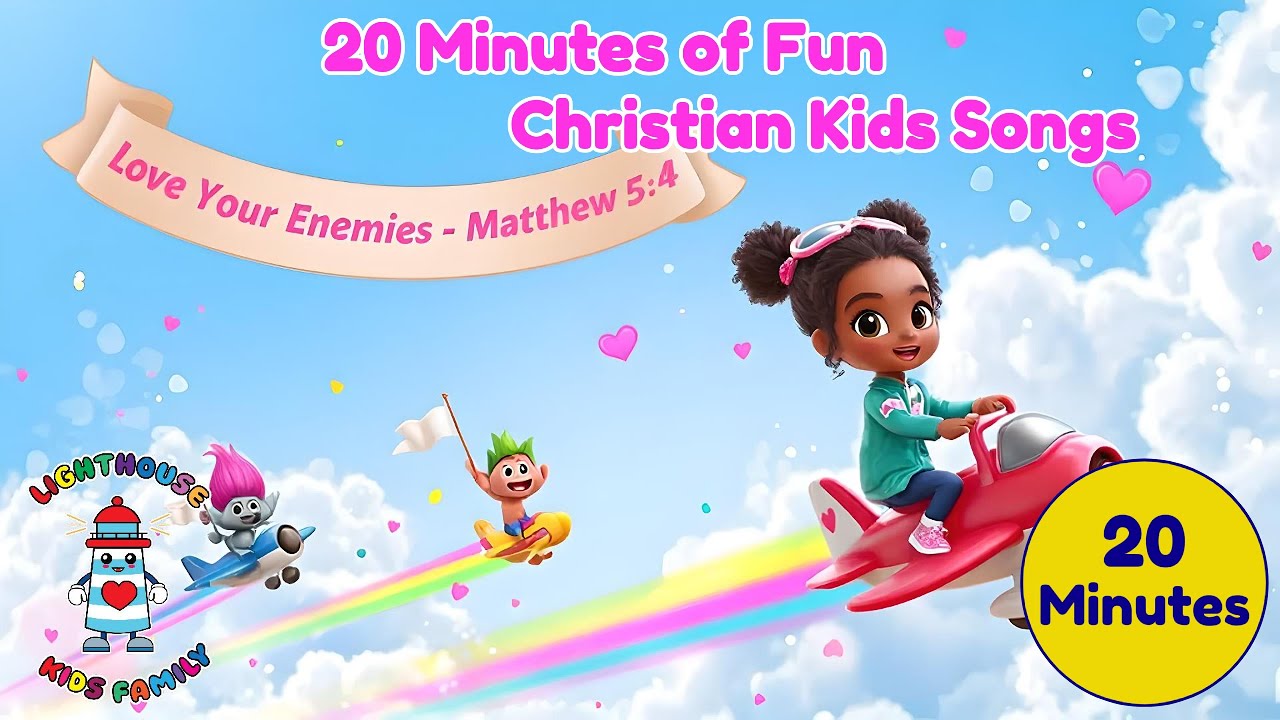20 Minutes of Popular Christian Kids Songs 🎵 | Jesus Songs, Bible Songs & Kids Worship