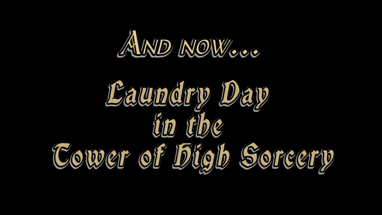Counter Monkey - Laundry Day in the Tower of High Sorcery