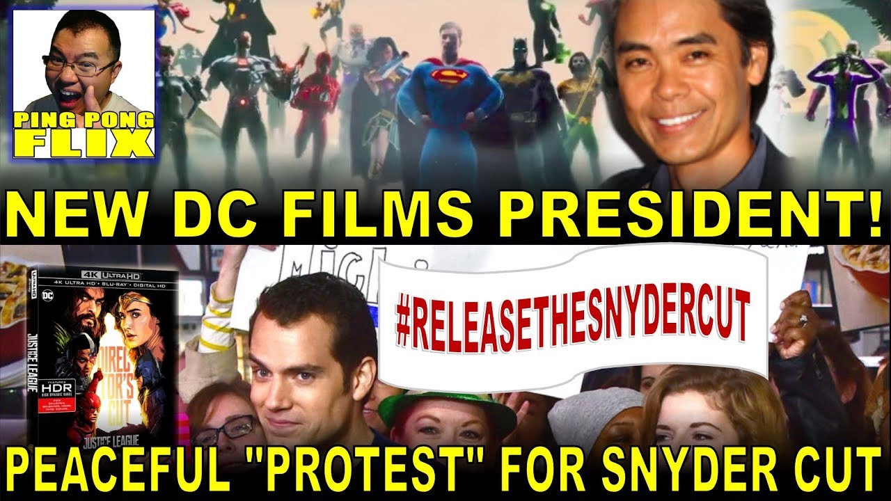 New DC Films President! Peaceful &ldquo;Protest&rdquo; for Snyder Cut of JUSTICE LEAGUE!