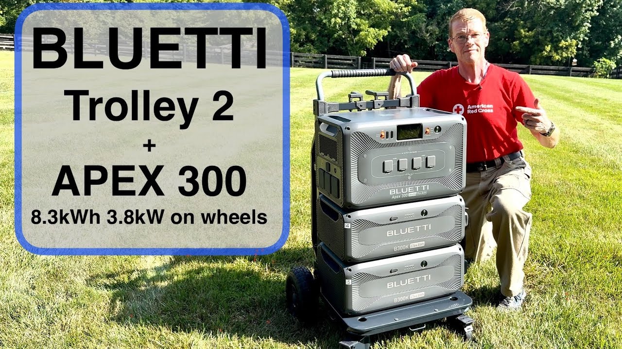 Bluetti Trolley 2: Can Apex 300 be portable?