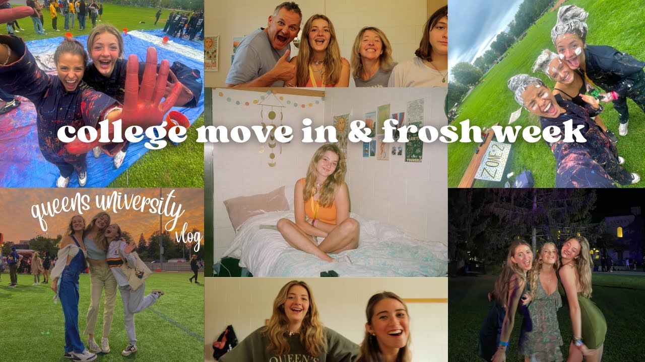 queens university MOVE-IN + FROSH WEEK vlog
